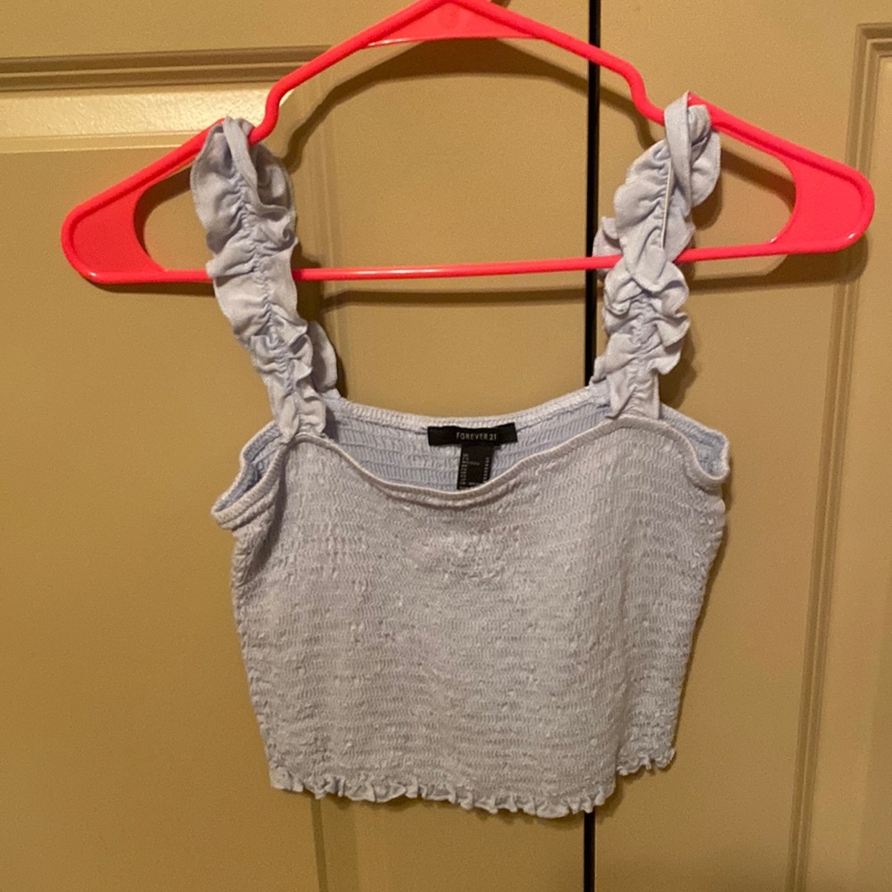 forever 21 cropped tank top